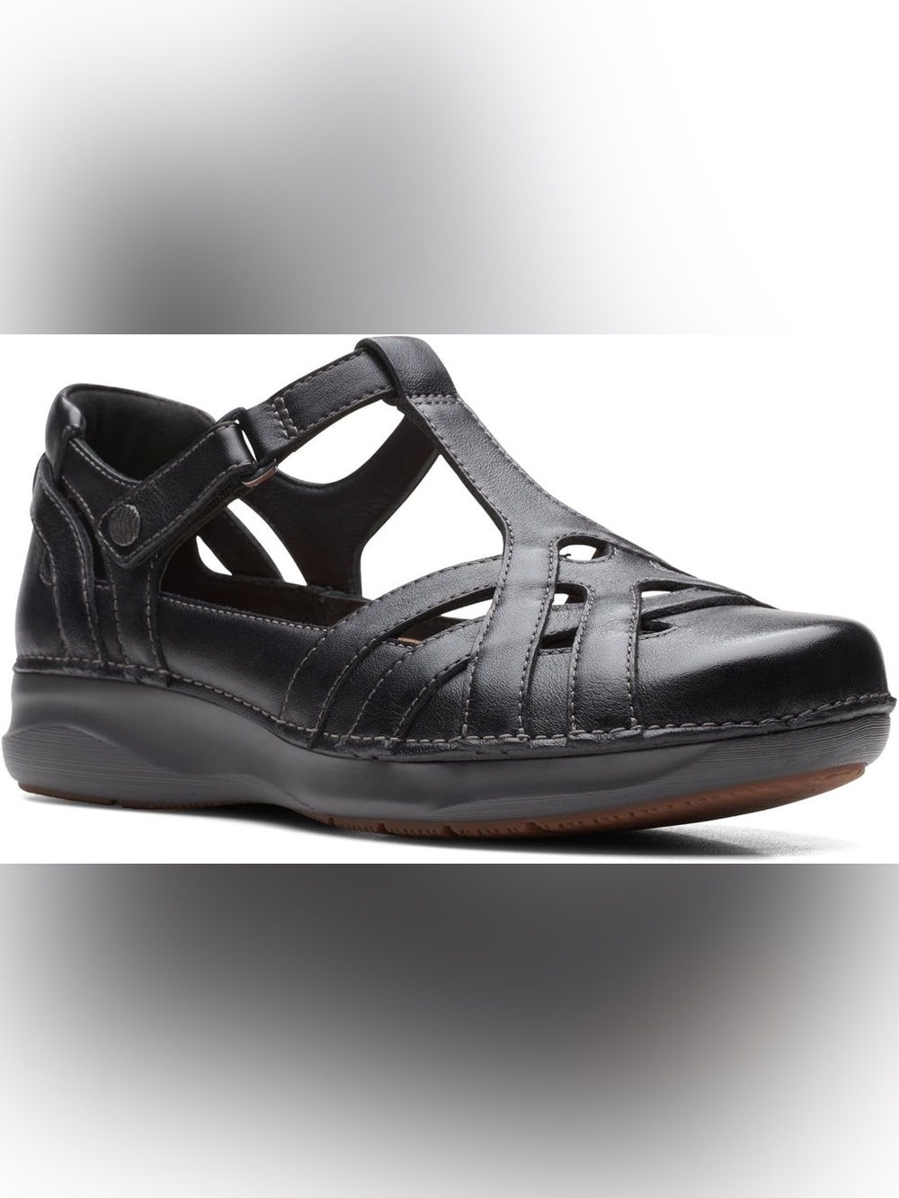 Clarks Women’s Unstructured Mary Jane Flats Shoes Sz. 9 Appley Way Ballet Office
